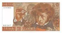 Francia 10 Francs Berlioz - 07-08-1975 Serial F.223 - XF+