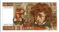 Francia 10 Francs Berlioz - 23-11-1972 Serial R.7