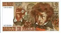 Francia 10 Francs Berlioz - 23-11-1972 Serial Z.3