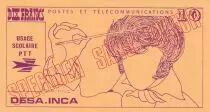 Francia 10 Francs Berlioz - Desa Inca PTT - Post and telecom - No value
