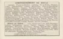 Francia 10 Francs Douai City - 1916