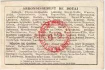 Francia 10 Francs Douai City - 1916