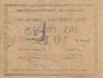 Francia 10 Francs Flers-En-Escrebieux City - 1914