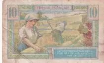 Francia 10 Francs French Treasury - 1947 - Serial A