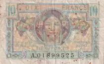 Francia 10 Francs French Treasury - 1947 - Serial A