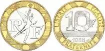 Francia 10 Francs G�nie (ann�es vari�es 1988-1992)