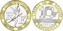 Francia 10 Francs G�nie (ann�es vari�es 1988-1992)