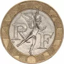 Francia 10 Francs Genius (1988-2000)
