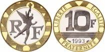 Francia 10 Francs Genius 1993 - Proof