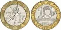 Francia 10 Francs Genius 1995 -  XF