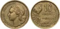 Francia 10 Francs Guiraud - 1954