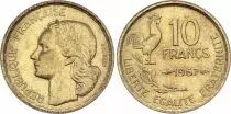 Francia 10 Francs Guiraud - 1957
