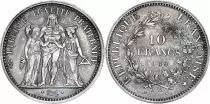 Francia 10 Francs Hercules - 1969 Silver