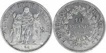 Francia 10 Francs Hercules - 1970 Silver