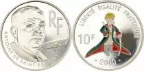 Francia 10 Francs Laureate head - 1933 Silver