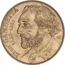 Francia 10 Francs Leon Gambetta - 1982