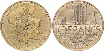 Francia 10 Francs Mathieu - 1980 - UNC