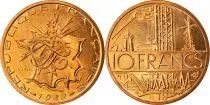 Francia 10 Francs Mathieu - 1982 Edge A