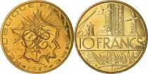 Francia 10 Francs Mathieu - 1987 - from UNC set