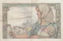 Francia 10 Francs Miner - 22-06-1944 Serial Y.86 - VF
