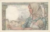 Francia 10 Francs Miner - 30-10-1947 Serial B.140 - aUNC