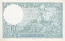 Francia 10 Francs Minerva -  09-01-1941 - Serial H.83295