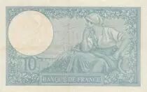 Francia 10 Francs Minerva - 02-01-1941 - Serial X.82831 - WPM. 84