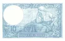 Francia 10 Francs Minerva - 19-03-1918 - Serial Q.5388