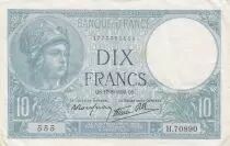 Francia 10 Francs Minerva - 19-05-1939 - Serial N.69747