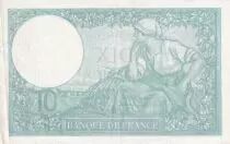 Francia 10 Francs Minerva - 21-11-1940 - Serial P.80011