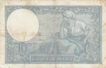 Francia 10 Francs Minerva - 26-10-1939 - Serial C.75255 - WPM. 84