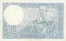 Francia 10 Francs Minerve 17-12-1936 - Serial L.67584