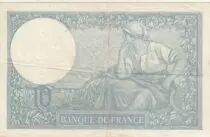 Francia 10 Francs Minerve 17-12-1936 - Serial R.68052