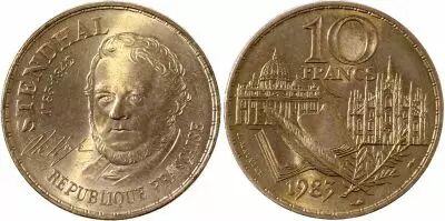 Francia 10 Francs Stendhal