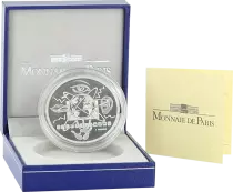 Francia 10 Francs The Century of Communication - 2000 - Silver - Without box and with certificate - Proof