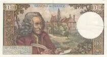 Francia 10 Francs Voltaire - 01-06-1972 - Serial O.786