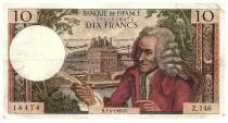 Francia 10 Francs Voltaire - 01.04.1965 - Serial Z.146 - Fay.62.14
