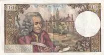 Francia 10 Francs Voltaire - 03-09-1970 - Serial S.616 - XF