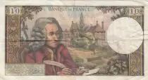 Francia 10 Francs Voltaire - 04-02-1965 Serial O.138