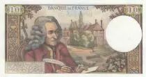 Francia 10 Francs Voltaire - 04-02-1971 - Serial G.671