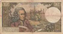 Francia 10 Francs Voltaire - 04-04-1968 - Serial C.407