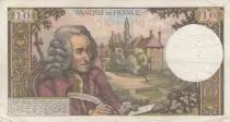 Francia 10 Francs Voltaire - 08-01-1965 Serial B.117 - F+