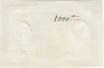Francia 10 Livres - Watermark Republique -  French Revolution - 24-10-1792 - Serial 14796