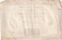 Francia 10 Livres Black - Watermark Fleur de Lys - (16-12-1791) - Sign. Taisaud - Serial 1037