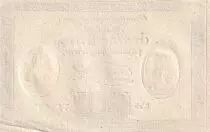 Francia 10 Livres Black - Watermark Fleur de Lys - (24-10-1792) - Sign. Taisaud - Serial 3145 - P. A.66