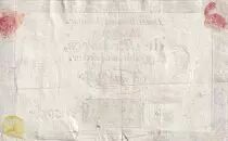 Francia 10 Livres Black - Watermark Republique - (24-10-1792) - Sign. Taisaud - Serial 10596 - P. A.66