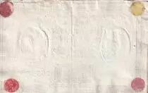 Francia 10 Livres Black - Watermark Republique - (24-10-1792) - Sign. Taisaud - Serial 13357 - P. A.66