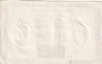 Francia 10 Livres Black Watermark Republique (24-10-1792) - Serial 15039-- French Revolution