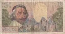 Francia 10 NF - Richelieu - 02-02-1961 - Serial V.165 - P.142