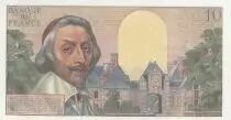 Francia 10 NF - Richelieu - 02-06-1960 - Serial J.84 - Small Number